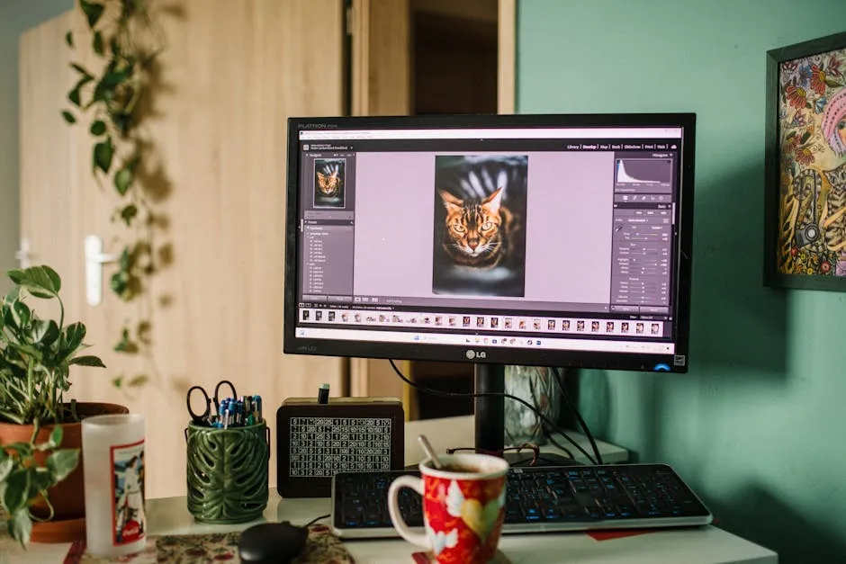 واجهة برنامج GIMP لتحرير الصور الاحترافي