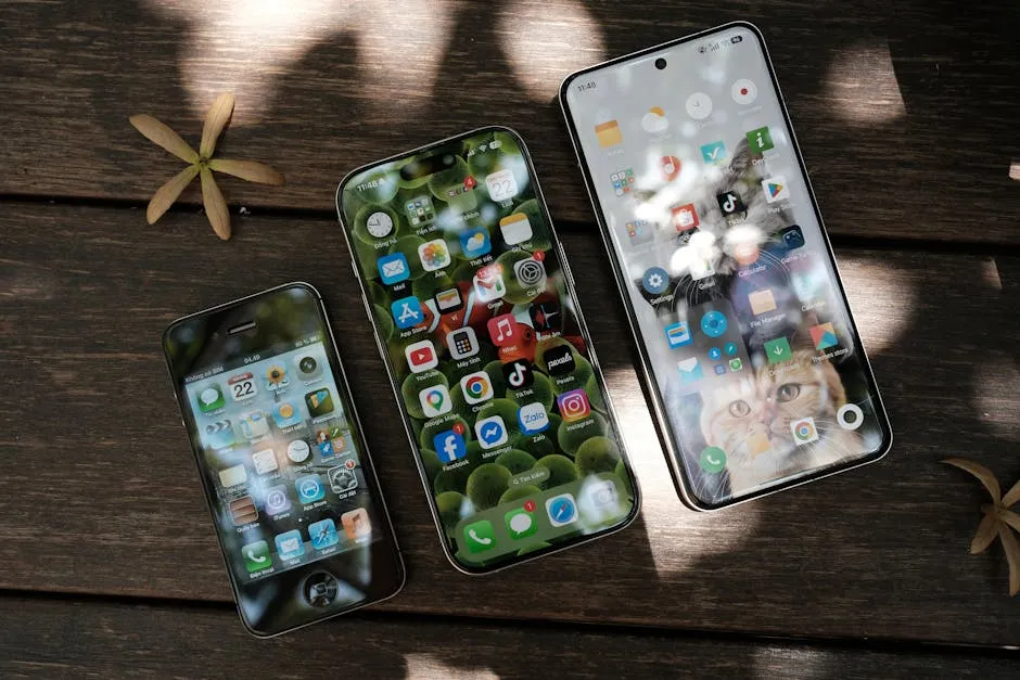 مقارنة تطبيقات مدير كلمات المرور على هواتف مختلفة